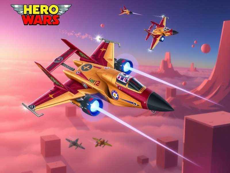 Hero Wars Jet हीरो की आधिकारिक कलाकृति