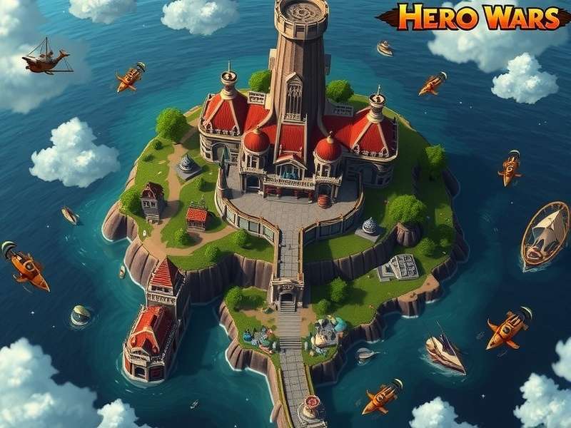 Hero Wars रहस्यमय द्वीप नक्शा अगस्त 2025