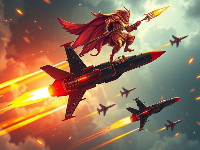 Hero Wars Olympus Jet काल्पनिक चित्र