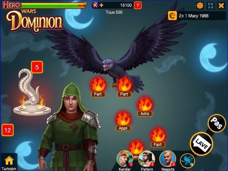 हीरो वॉर्स डोमिनियन एरा गेमप्ले स्क्रीनशॉट