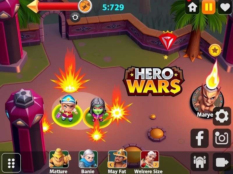 Hero Wars PC Gameplay Interface and Controls Hindi Guide