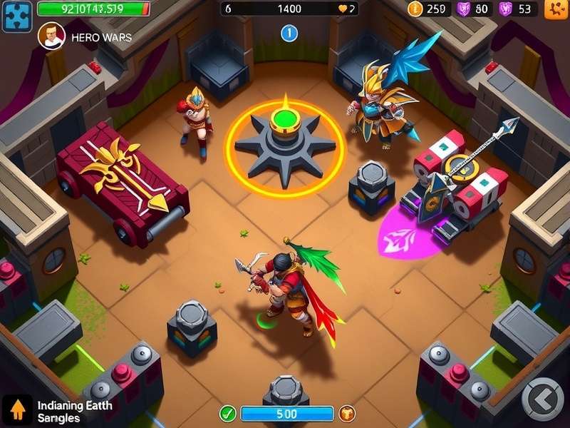 Hero Wars Alliance Battle Scene