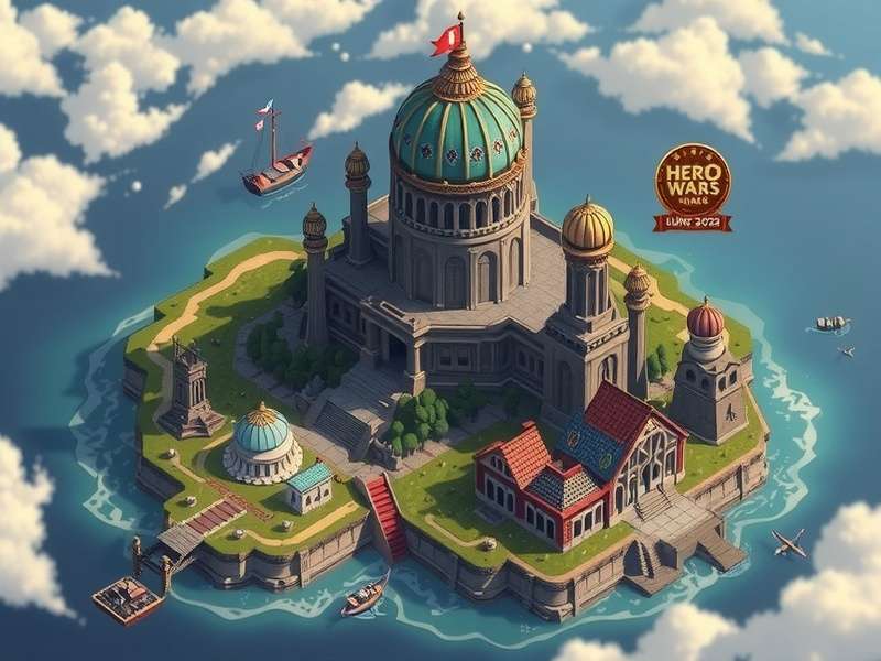 Hero Wars रहस्यमय द्वीप जून 2024 पूरा मैप
