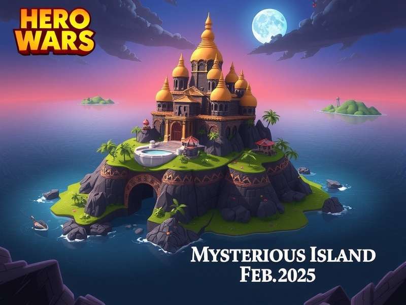 Hero Wars रहस्यमय द्वीप नक्शा फरवरी 2025