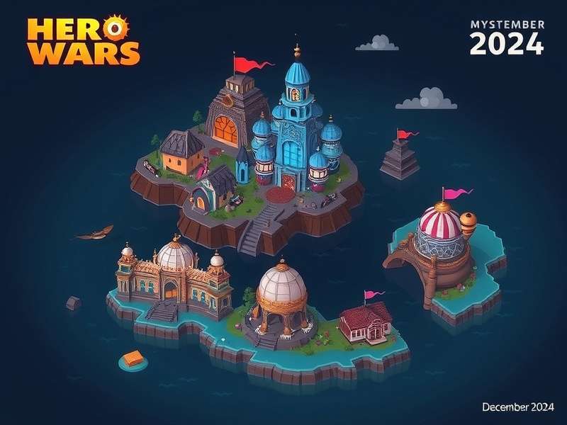 Hero Wars रहस्यमय द्वीप नक्शा दिसंबर 2024 संपूर्ण मैप
