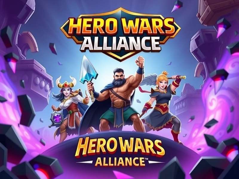 Hero Wars Alliance गेमप्ले स्क्रीनशॉट - हीरोज की टीम लड़ाई दिखाते हुए
