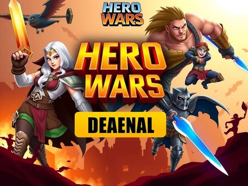 Hero Wars आधिकारिक Facebook पेज का स्क्रीनशॉट