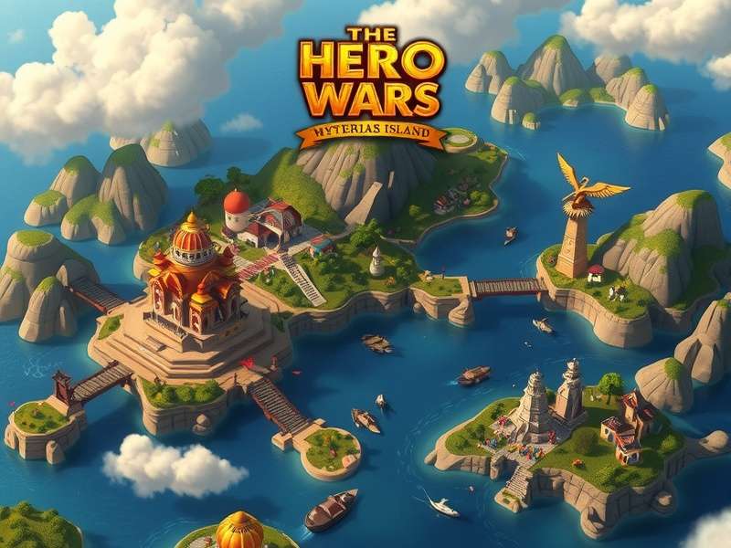 Hero Wars रहस्यमय द्वीप नक्शा अप्रैल 2025
