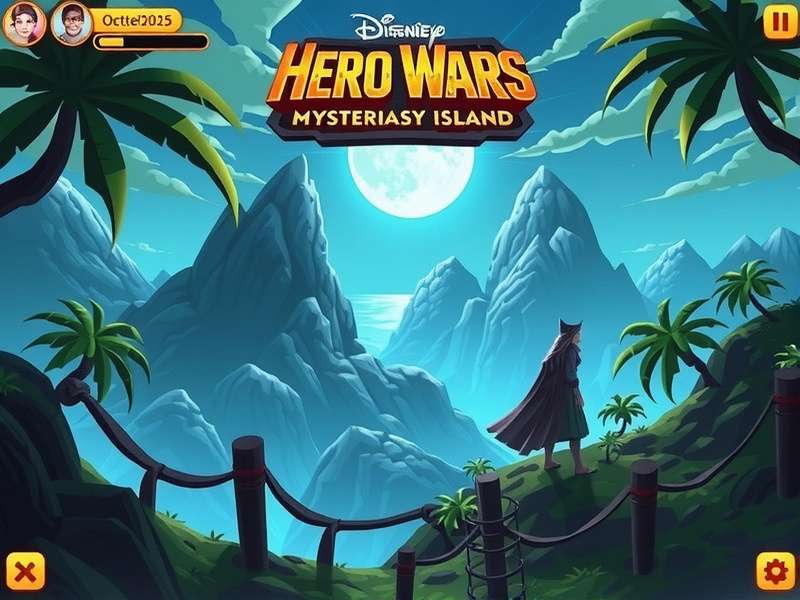 Hero Wars Mysterious Island October 2025 इवेंट स्क्रीनशॉट