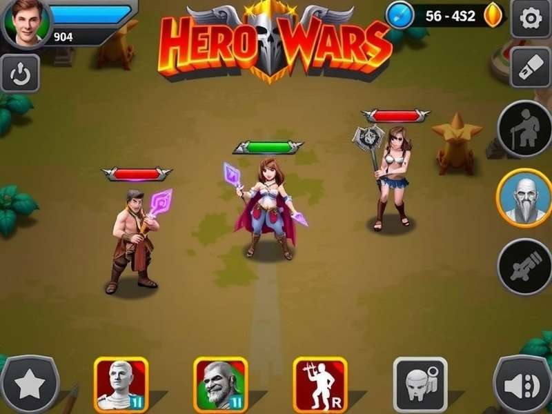 Hero Wars Adventure 11 बॉस फाइट Titan's Descent