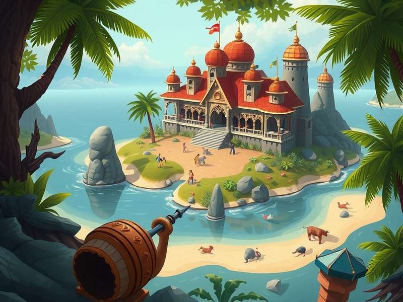 Hero Wars Mysterious Island का मानचित्र और रहस्यमय स्थान