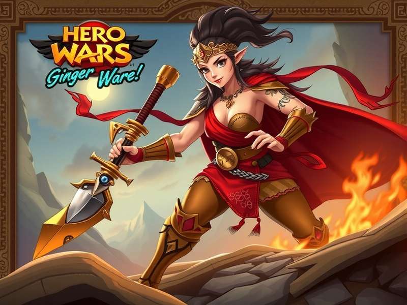 Hero Wars Ginger स्किन्स तुलना