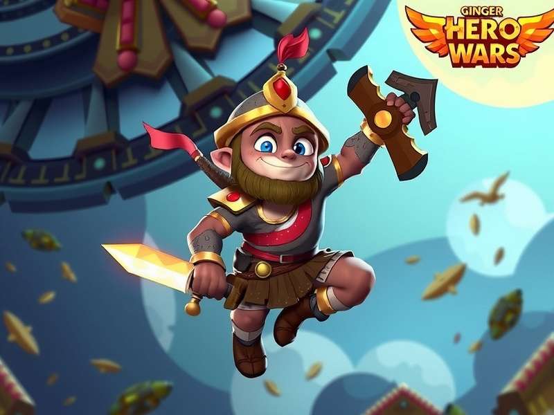जिंजर हीरो वॉर्स गेमप्ले स्क्रीनशॉट