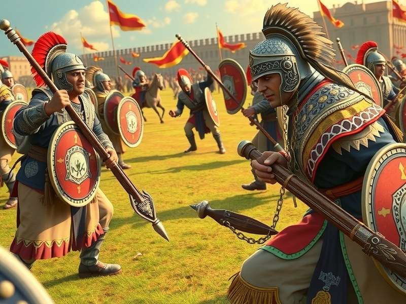 Hero Wars Area of Conquest Dominion Era gameplay screenshot showing battle strategy