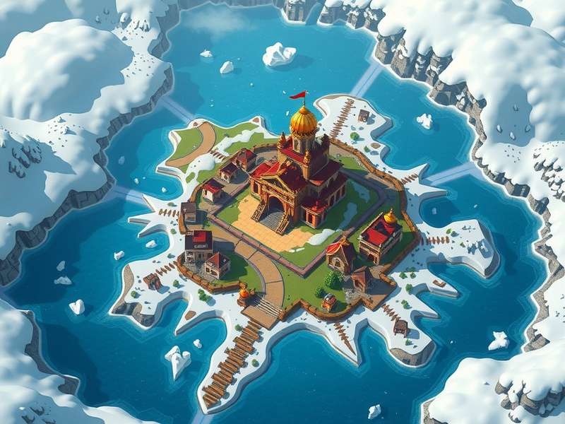 Hero Wars Winter Island Map पूरा नक्शा