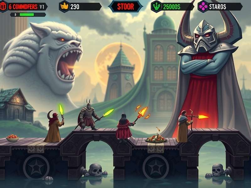 Hero Wars Seers Faction Mystical Artwork showing ethereal heroes and magic