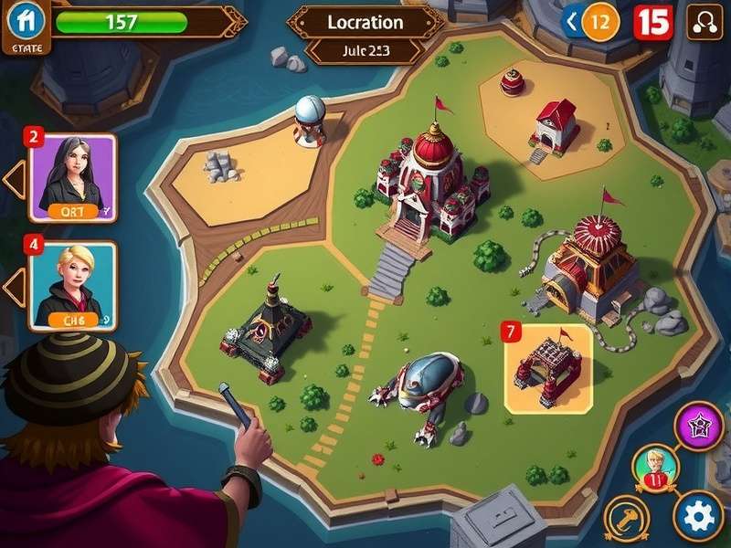 Official Hero Wars Mysterious Island Map for October 2025 Event
