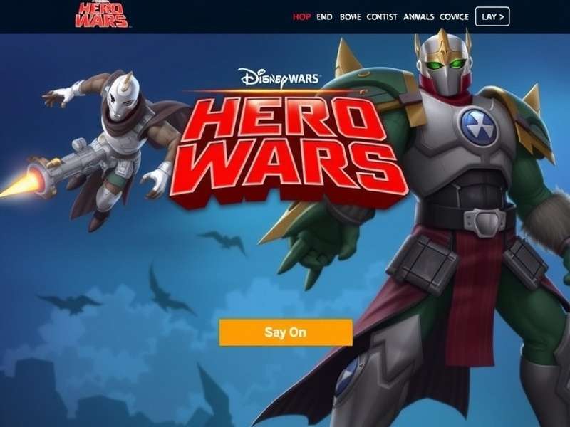 Strategic overview of Hero Wars battle interface showing team composition and skills