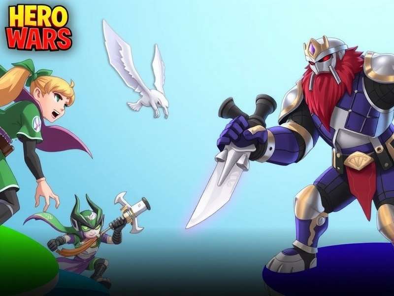 Hero Wars Alliance battle strategy screen showing team composition