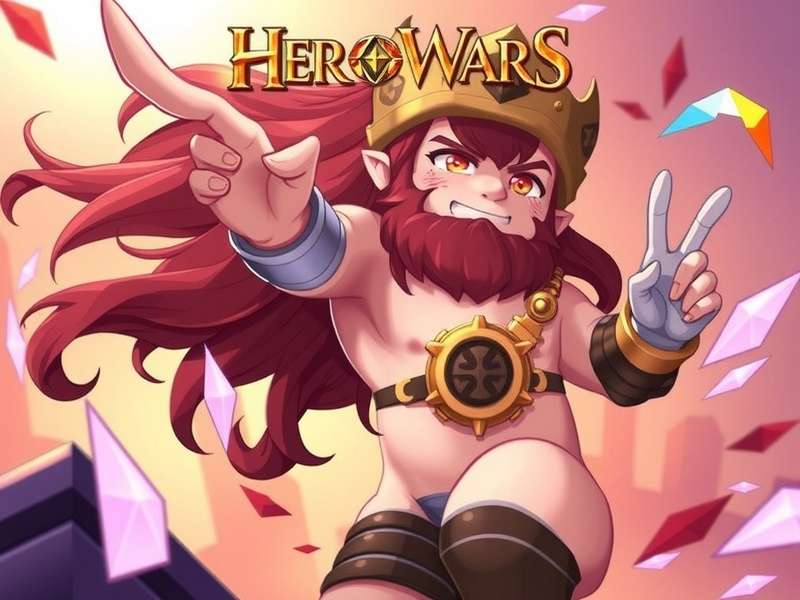 Hero Wars Asherona Event Battle Scene showing Asherona fighting with glowing magic