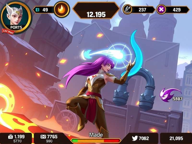 Hero Wars Osh using his ultimate ability in a team fight