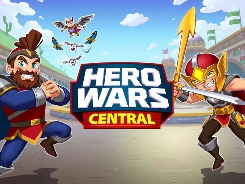 Hero Wars Central Youtube Channel Interface showing gameplay and guides