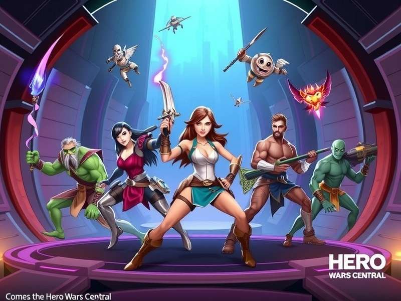 Optimal Lara Croft boss team composition visual diagram showing hero positions and skill flow