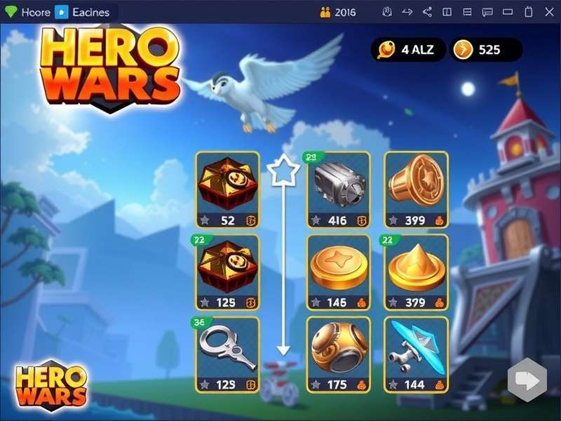Hero Wars Monthly Calendar Strategy Infographic