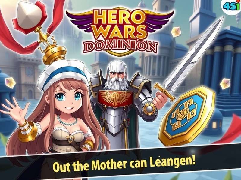 Hero Wars Dominion Era epic battle scene