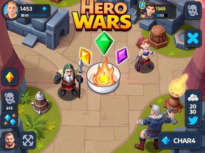 Hero Wars Free Gems Collection Methods Visual Guide