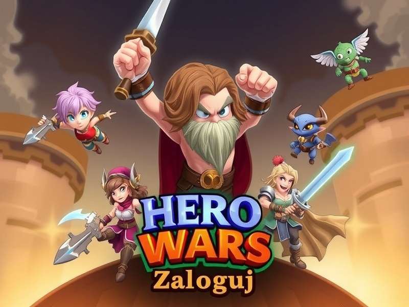 Hero Wars Login Screen on Multiple Devices - PC, Mobile, Tablet