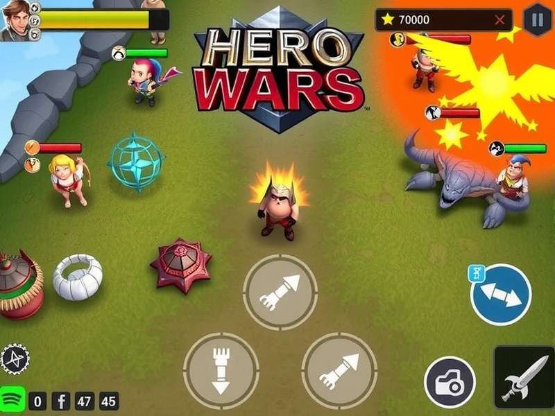 Hero Wars Gratuit Free-to-Play Strategy Interface
