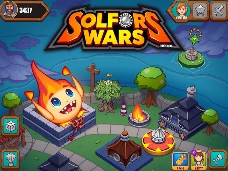 Solfors Hero Wars Mysterious Island mage character art